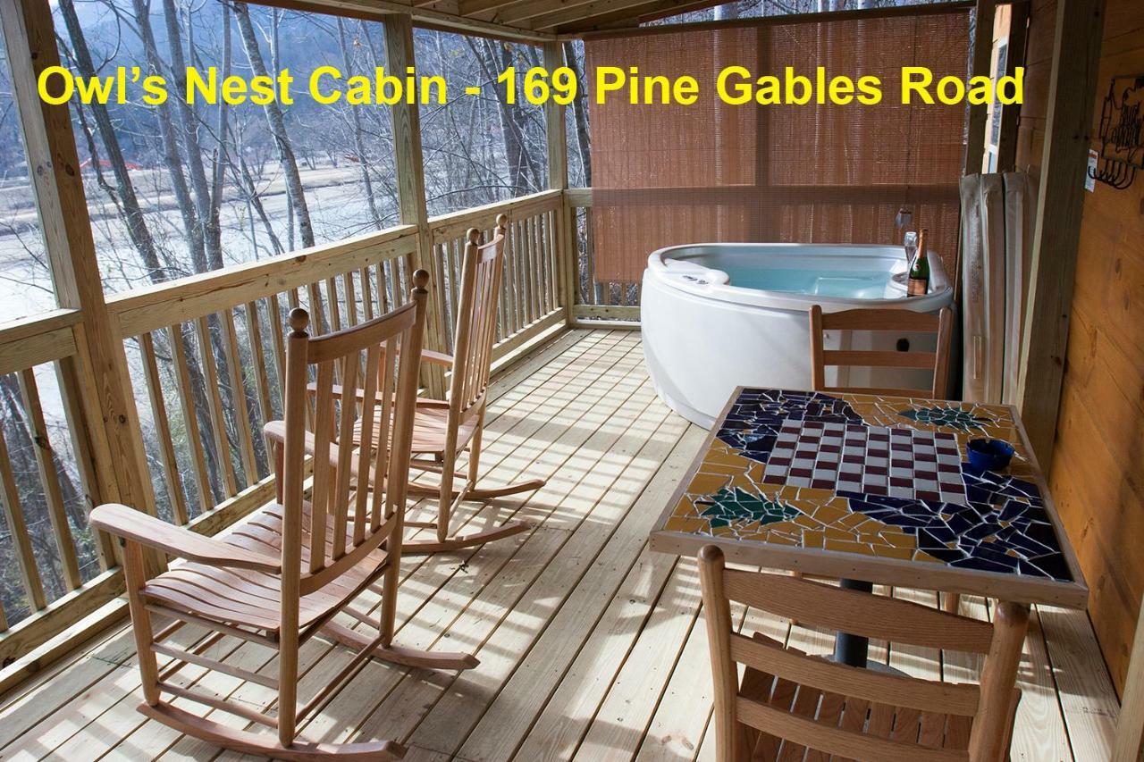 Pine Gables Cabins Villa Lake Lure Bilik gambar